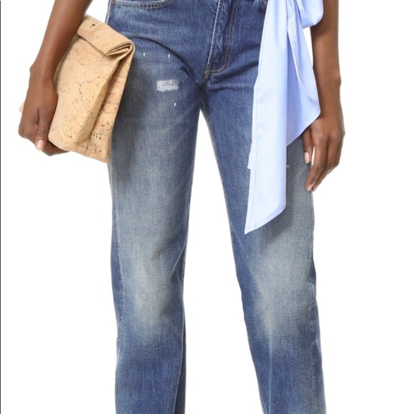 EUC MLM Label salo wrap shirt - Picture 3 of 6